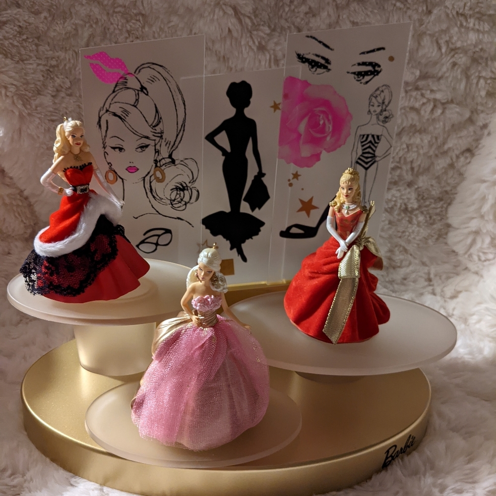 Hallmark Keepsake Barbie in the Spotlight Display Stand
